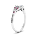 Thumbnail 36 - split-band-antique-princess-cut-pink-sapphire-engagement-ring-in-white-gold-FD9816PRRGSADRPI-NL-WG