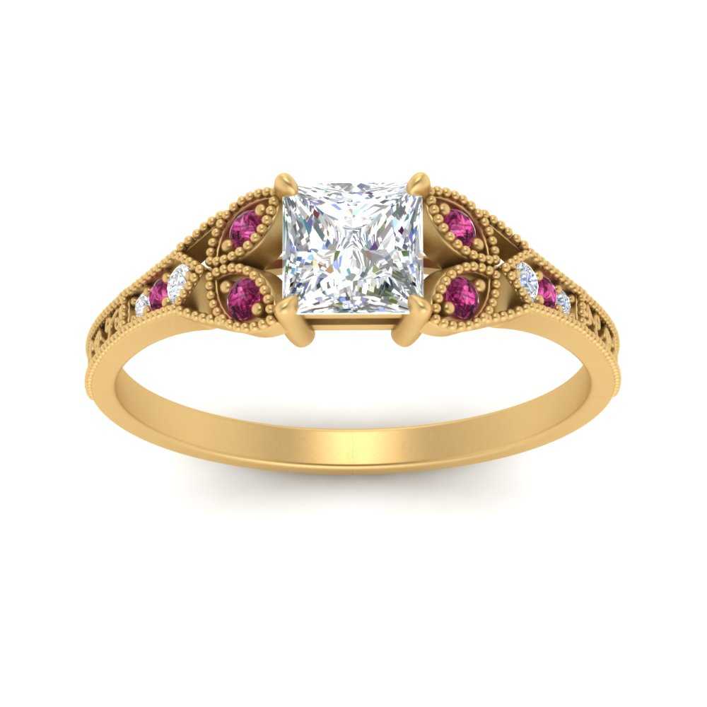 split-band-antique-princess-cut-pink-sapphire-engagement-ring-in-yellow-gold-FD9816PRRGSADRPI-NL-YG
