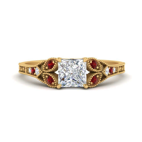 split-band-antique-princess-cut-ruby-engagement-ring-in-yellow-gold-FD9816PRRGRUDR-NL-YG