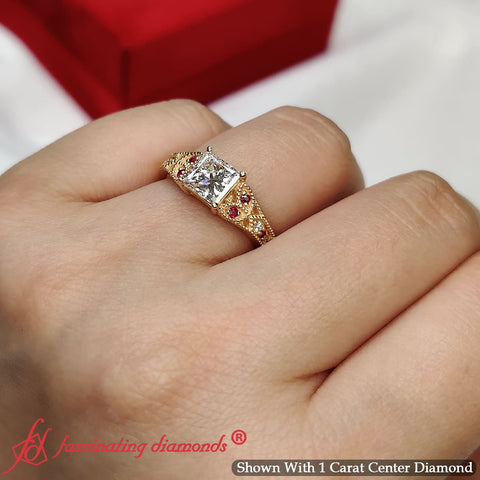split-band-antique-princess-cut-ruby-engagement-ring-in-yellow-gold-fd9816r-1