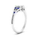 Thumbnail 33 - split-band-antique-princess-cut-sapphire-engagement-ring-in-white-gold-FD9816PRRGSABL-NL-WG