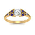 Thumbnail 59 - split-band-antique-princess-cut-sapphire-engagement-ring-in-yellow-gold-FD9816PRRGSABL-NL-YG