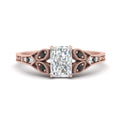 Thumbnail 19 - split-band-antique-radiant-cut-black-diamond-engagement-ring-in-rose-gold-FD9816RARGBLACK-NL-RG
