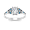 Thumbnail 50 - split-band-antique-radiant-cut-blue-topaz-engagement-ring-in-white-gold-FD9816RARGICBLTO-NL-WG
