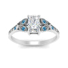 Load image into Gallery viewer, split-band-antique-radiant-cut-blue-topaz-engagement-ring-in-white-gold-FD9816RARGICBLTO-NL-WG