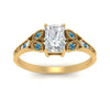 Load image into Gallery viewer, split-band-antique-radiant-cut-blue-topaz-engagement-ring-in-yellow-gold-FD9816RARGICBLTO-NL-YG