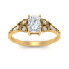 Load image into Gallery viewer, split-band-antique-radiant-cut-diamond-engagement-ring-in-yellow-gold-FD9816RAR-NL-YG