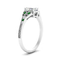 Thumbnail 42 - split-band-antique-radiant-cut-emerald-engagement-ring-in-white-gold-FD9816RARGEMGR-NL-WG