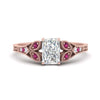 Load image into Gallery viewer, split-band-antique-radiant-cut-pink-sapphire-engagement-ring-in-rose-gold-FD9816RARGSADRPI-NL-RG