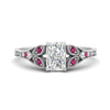 Load image into Gallery viewer, split-band-antique-radiant-cut-pink-sapphire-engagement-ring-in-white-gold-FD9816RARGSADRPI-NL-WG