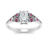 Load image into Gallery viewer, split-band-antique-radiant-cut-pink-sapphire-engagement-ring-in-white-gold-FD9816RARGSADRPI-NL-WG