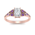 Thumbnail 26 - split-band-antique-radiant-cut-purple-topaz-engagement-ring-in-rose-gold-FD9816RARGVITO-NL-RG