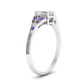 Thumbnail 54 - split-band-antique-radiant-cut-purple-topaz-engagement-ring-in-white-gold-FD9816RARGVITO-NL-WG