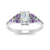 Load image into Gallery viewer, split-band-antique-radiant-cut-purple-topaz-engagement-ring-in-white-gold-FD9816RARGVITO-NL-WG