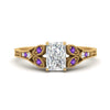 Load image into Gallery viewer, split-band-antique-radiant-cut-purple-topaz-engagement-ring-in-yellow-gold-FD9816RARGVITO-NL-YG