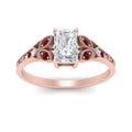 Thumbnail 17 - split-band-antique-radiant-cut-ruby-engagement-ring-in-rose-gold-FD9816RARGRUDR-NL-RG