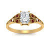 Load image into Gallery viewer, split-band-antique-radiant-cut-ruby-engagement-ring-in-yellow-gold-FD9816RARGRUDR-NL-YG
