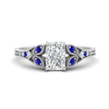 Thumbnail 31 - split-band-antique-radiant-cut-sapphire-engagement-ring-in-white-gold-FD9816RARGSABL-NL-WG