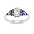 Thumbnail 32 - split-band-antique-radiant-cut-sapphire-engagement-ring-in-white-gold-FD9816RARGSABL-NL-WG
