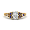 Load image into Gallery viewer, split-band-antique-radiant-cut-sapphire-engagement-ring-in-yellow-gold-FD9816RARGSABL-NL-YG
