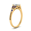 Load image into Gallery viewer, split-band-antique-radiant-cut-sapphire-engagement-ring-in-yellow-gold-FD9816RARGSABL-NL-YG