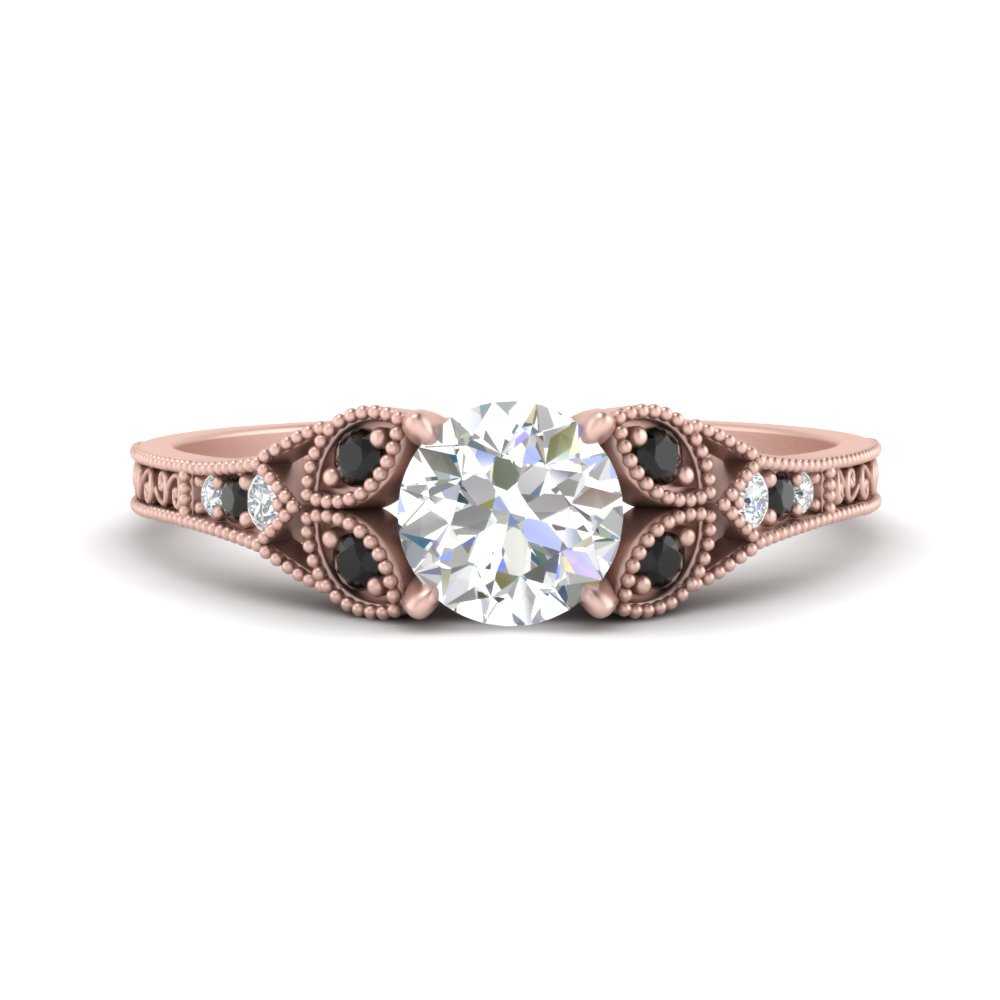 split-band-antique-round-cut-black-diamond-engagement-ring-in-rose-gold-FD9816RORGBLACK-NL-RG