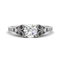 Thumbnail 46 - split-band-antique-round-cut-black-diamond-engagement-ring-in-white-gold-FD9816RORGBLACK-NL-WG