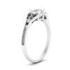 Load image into Gallery viewer, split-band-antique-round-cut-black-diamond-engagement-ring-in-white-gold-FD9816RORGBLACK-NL-WG