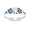 Thumbnail 50 - split-band-antique-round-cut-blue-topaz-engagement-ring-in-white-gold-FD9816RORGICBLTO-NL-WG