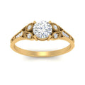 Thumbnail 56 - split-band-antique-round-cut-diamond-engagement-ring-in-yellow-gold-FD9816ROR-NL-YG