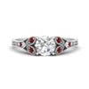 Load image into Gallery viewer, split-band-antique-round-cut-ruby-engagement-ring-in-white-gold-FD9816RORGRUDR-NL-WG