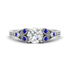 Load image into Gallery viewer, split-band-antique-round-cut-sapphire-engagement-ring-in-white-gold-FD9816RORGSABL-NL-WG