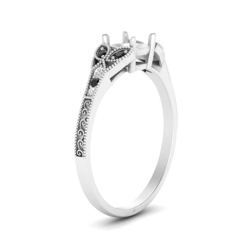split-band-antique-semi-mount-black-diamond-engagement-ring-in-white-gold-FD9816SMRGBLACK-NL-WG