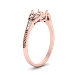Load image into Gallery viewer, split-band-antique-semi-mount-diamond-engagement-ring-in-rose-gold-FD9816SMR-NL-RG
