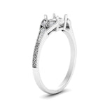 Load image into Gallery viewer, split-band-antique-semi-mount-diamond-engagement-ring-in-white-gold-FD9816SMR-NL-WG
