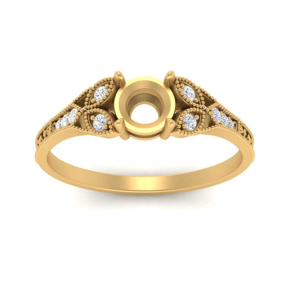 split-band-antique-semi-mount-diamond-engagement-ring-in-yellow-gold-FD9816SMR-NL-YG