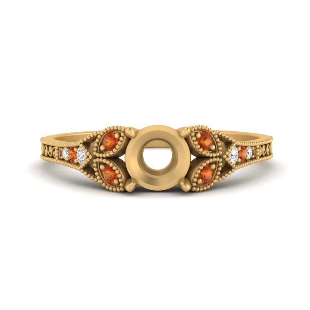 split-band-antique-semi-mount-orange-sapphire-engagement-ring-in-yellow-gold-FD9816SMRGSAOR-NL-YG
