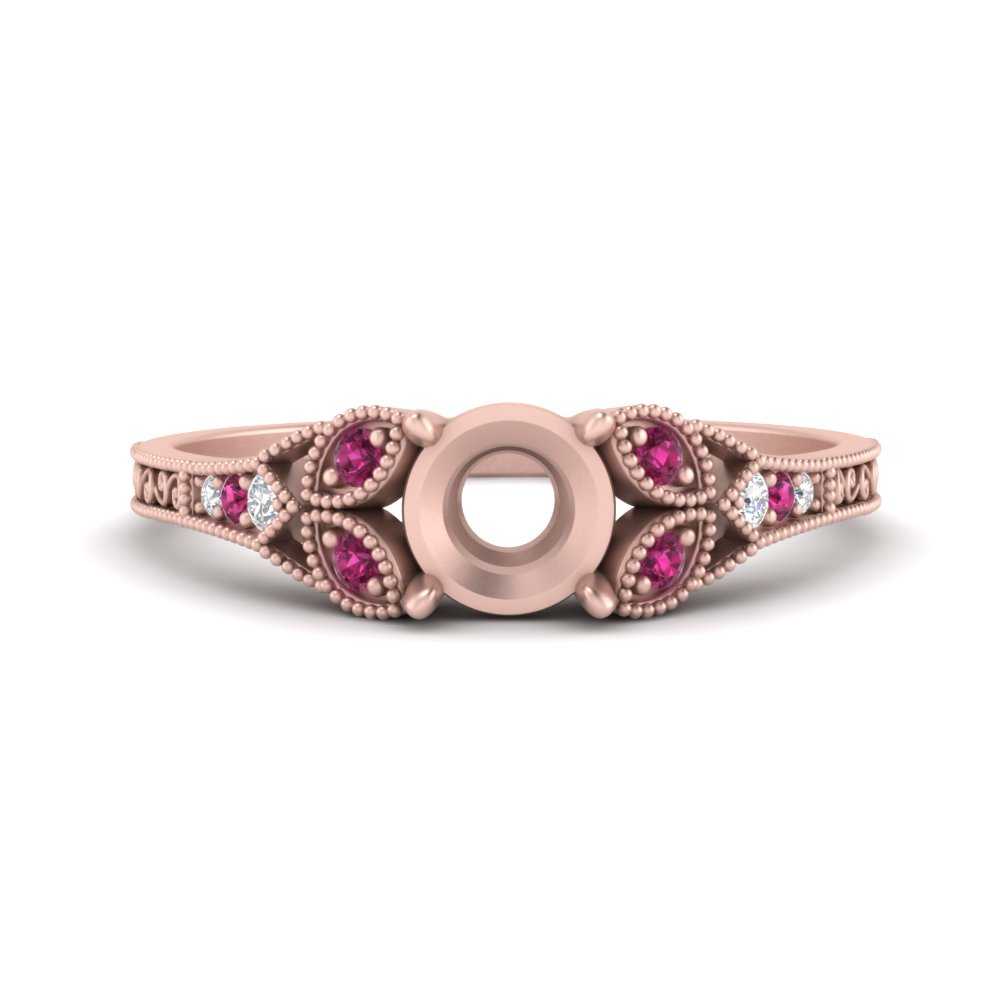 split-band-antique-semi-mount-pink-sapphire-engagement-ring-in-rose-gold-FD9816SMRGSADRPI-NL-RG