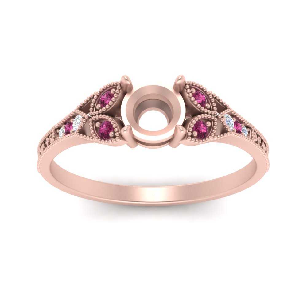 split-band-antique-semi-mount-pink-sapphire-engagement-ring-in-rose-gold-FD9816SMRGSADRPI-NL-RG