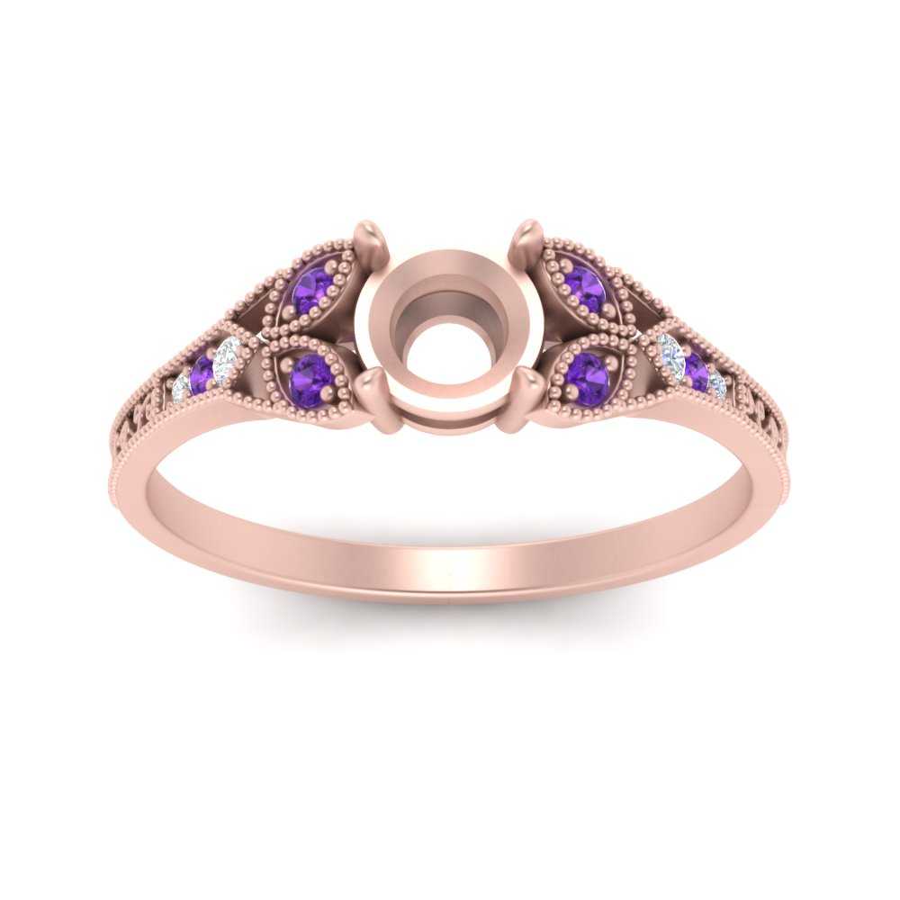 split-band-antique-semi-mount-purple-topaz-engagement-ring-in-rose-gold-FD9816SMRGVITO-NL-RG