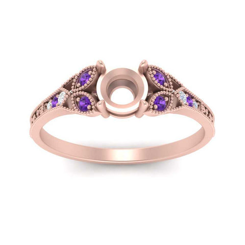 split-band-antique-semi-mount-purple-topaz-engagement-ring-in-rose-gold-FD9816SMRGVITO-NL-RG