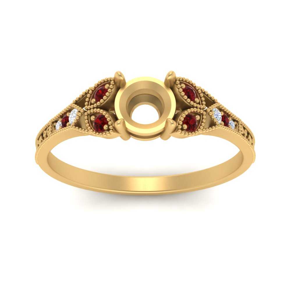 split-band-antique-semi-mount-ruby-engagement-ring-in-yellow-gold-FD9816SMRGRUDR-NL-YG