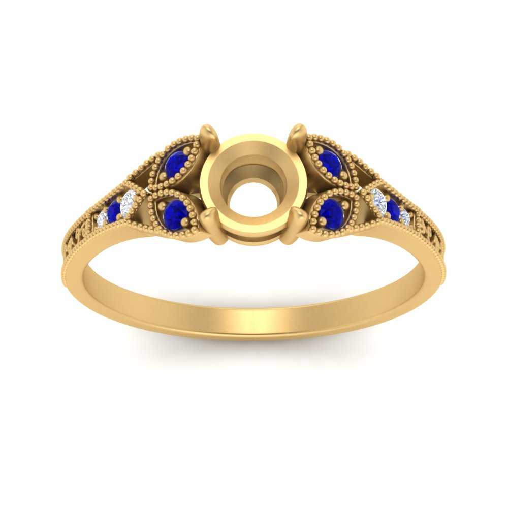 split-band-antique-semi-mount-sapphire-engagement-ring-in-yellow-gold-FD9816SMRGSABL-NL-YG