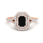 Load image into Gallery viewer, split-shank-black-onyx-emerald-cut-diamond-halo-engagement-ring-in-rose-gold-FD9608EMRGBLACK-NL-RG.jpg
