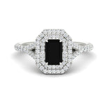 Load image into Gallery viewer, split-shank-black-onyx-emerald-cut-diamond-halo-engagement-ring-in-white-gold-FD9608EMRGBLACK-NL-WG.jpg
