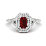 Load image into Gallery viewer, split-shank-ruby-emerald-cut-diamond-halo-engagement-ring-in-white-gold-FD9608EMRGRUDR-NL-WG.jpg
