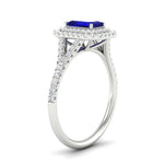 Load image into Gallery viewer, split-shank-sapphire-emerald-cut-diamond-halo-engagement-ring-in-white-gold-FD9608EMRGSABL-NL-WG.jpg
