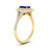 Load image into Gallery viewer, split-shank-sapphire-emerald-cut-diamond-halo-engagement-ring-in-yellow-gold-FD9608EMRGSABL-NL-YG.jpg
