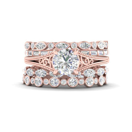 split-vintage-single-diamond-ring-with-bands-in-FD10163-NL-RG
