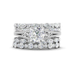 Load image into Gallery viewer, split-vintage-single-diamond-ring-with-bands-in-FD10163-NL-WG
